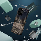 Winter Night Snow Road Magnetic Impact-Resistant Phone Case