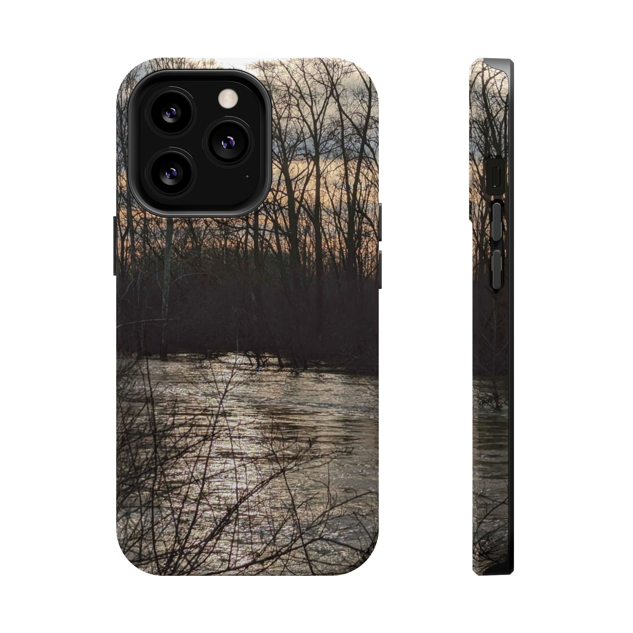 Phone Case — River Sunset Wilderness Magnetic Impact-Resistant Case