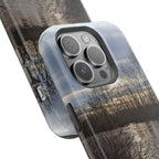 Phone Case — Moody Winter River Landscape Magnetic Impact-Resistant Case