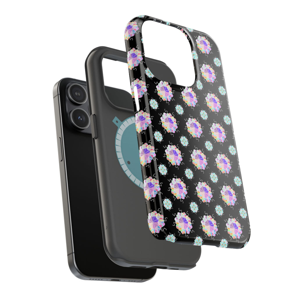 Floral Mosaic Magnetic Impact Phone Case