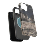 Winter Night Snow Road Magnetic Impact-Resistant Phone Case