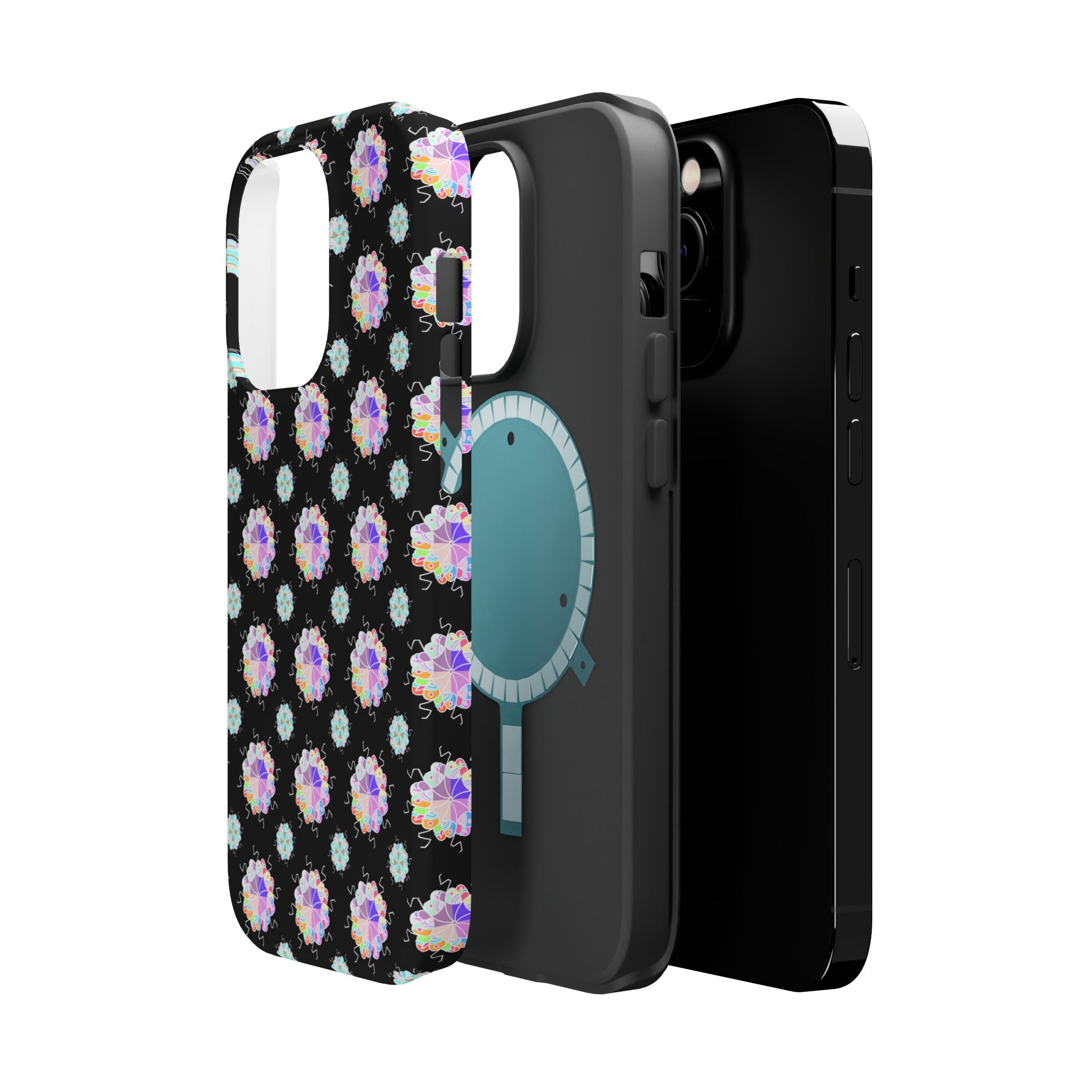 Floral Mosaic Magnetic Impact Phone Case