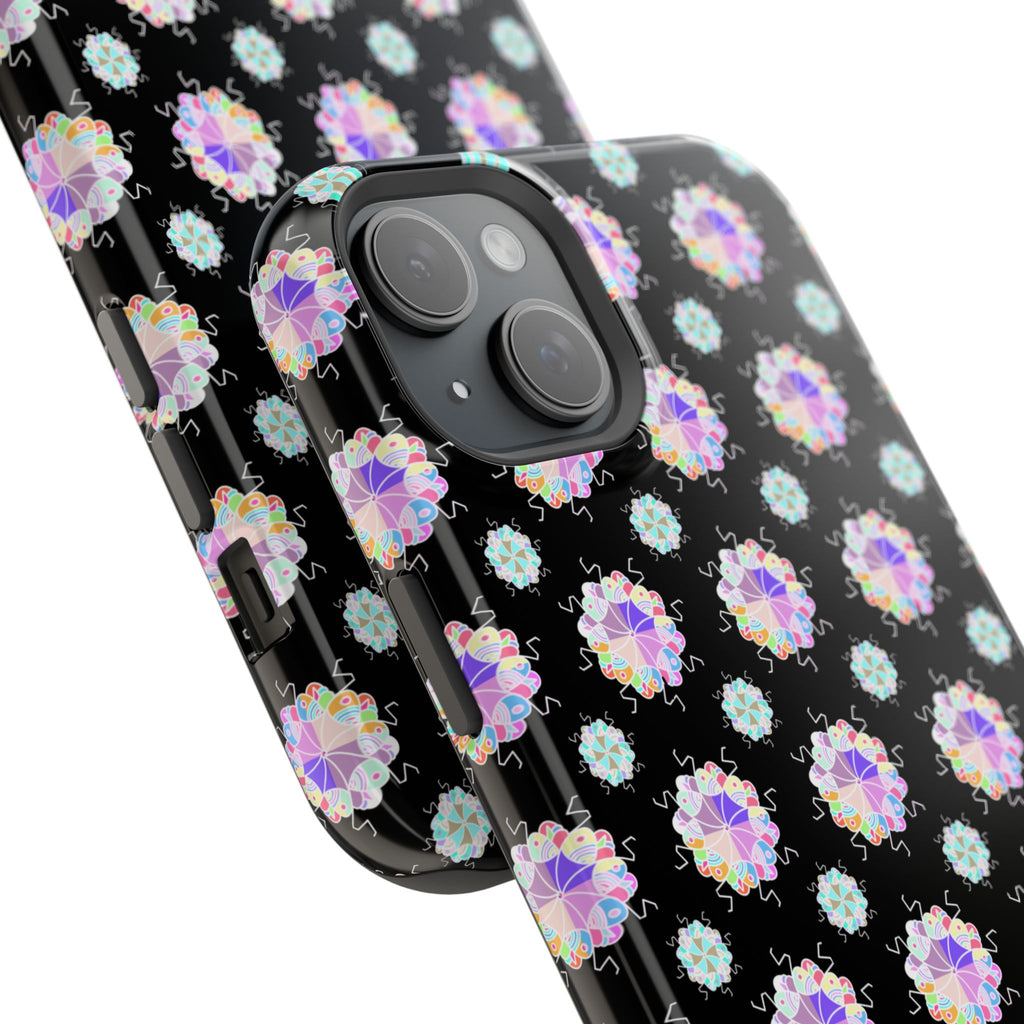 Floral Mosaic Magnetic Impact Phone Case