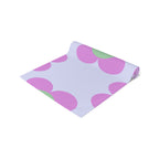 Pastel Floral Table Runner — Pink & Green Daisy Pattern