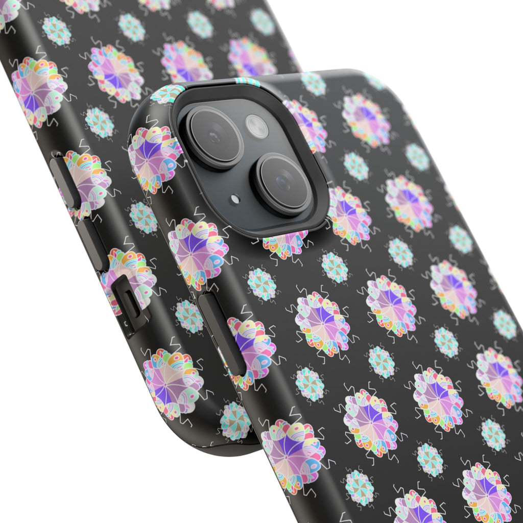 Floral Mosaic Magnetic Impact Phone Case