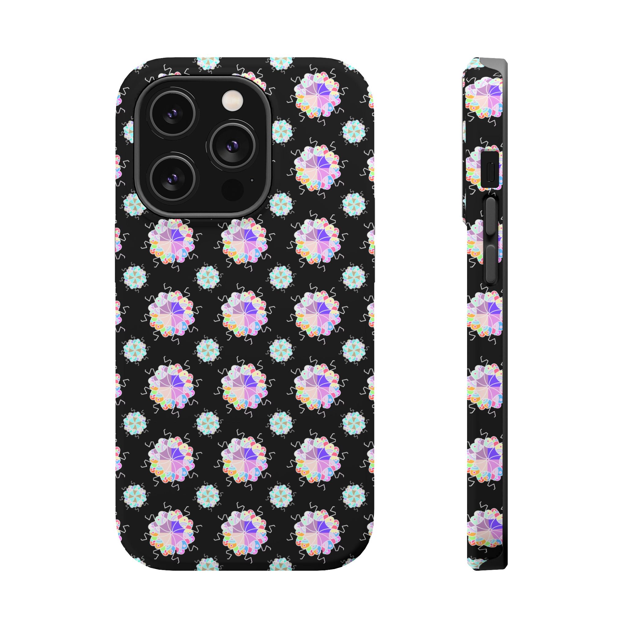 Floral Mosaic Magnetic Impact Phone Case