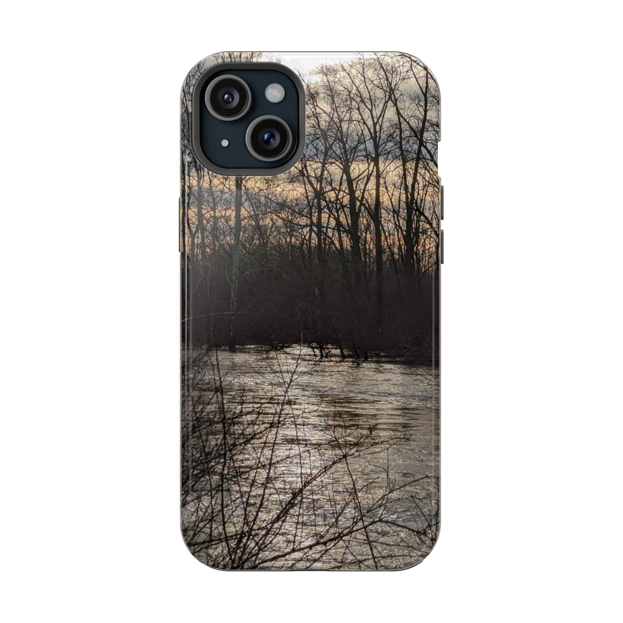 Phone Case — River Sunset Wilderness Magnetic Impact-Resistant Case