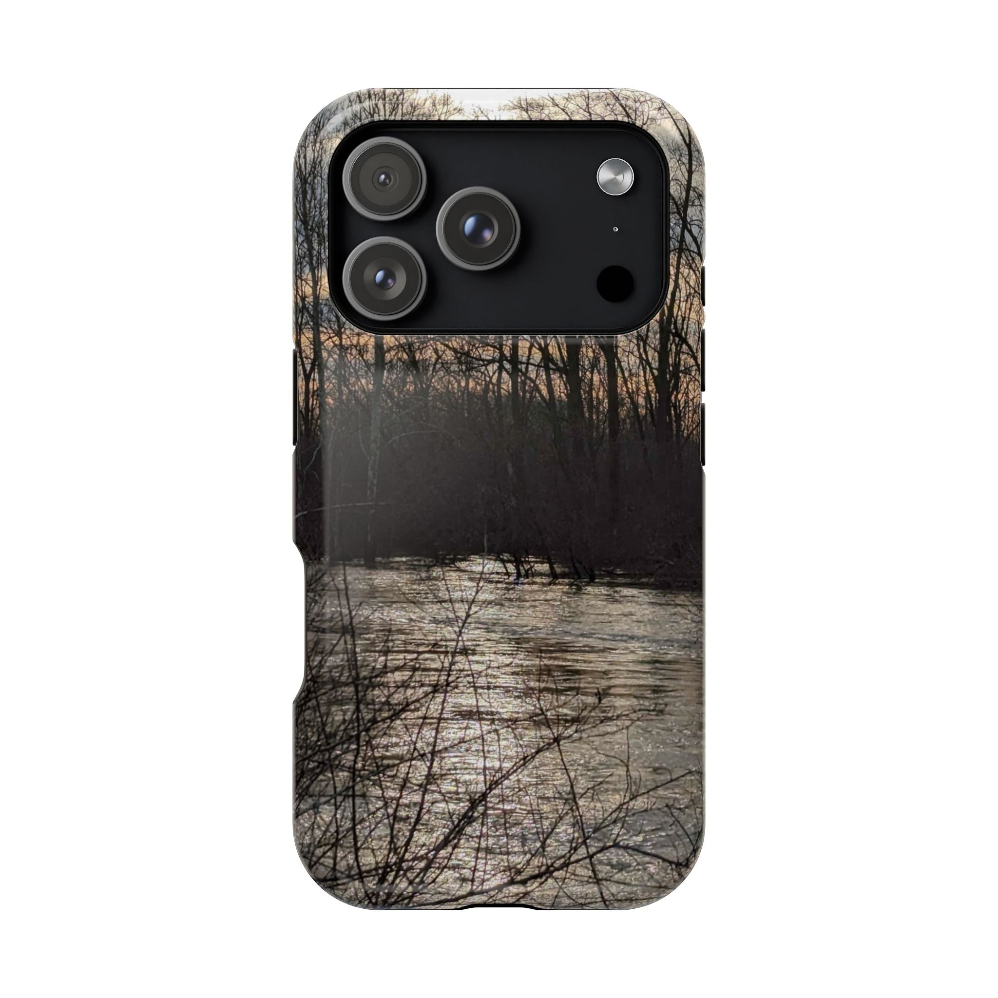 Phone Case — River Sunset Wilderness Magnetic Impact-Resistant Case