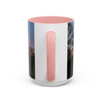 Sunset Silhouette In Derby, UK Coffee Mug — Scenic Tree Silhouette at Dusk (11/15oz)