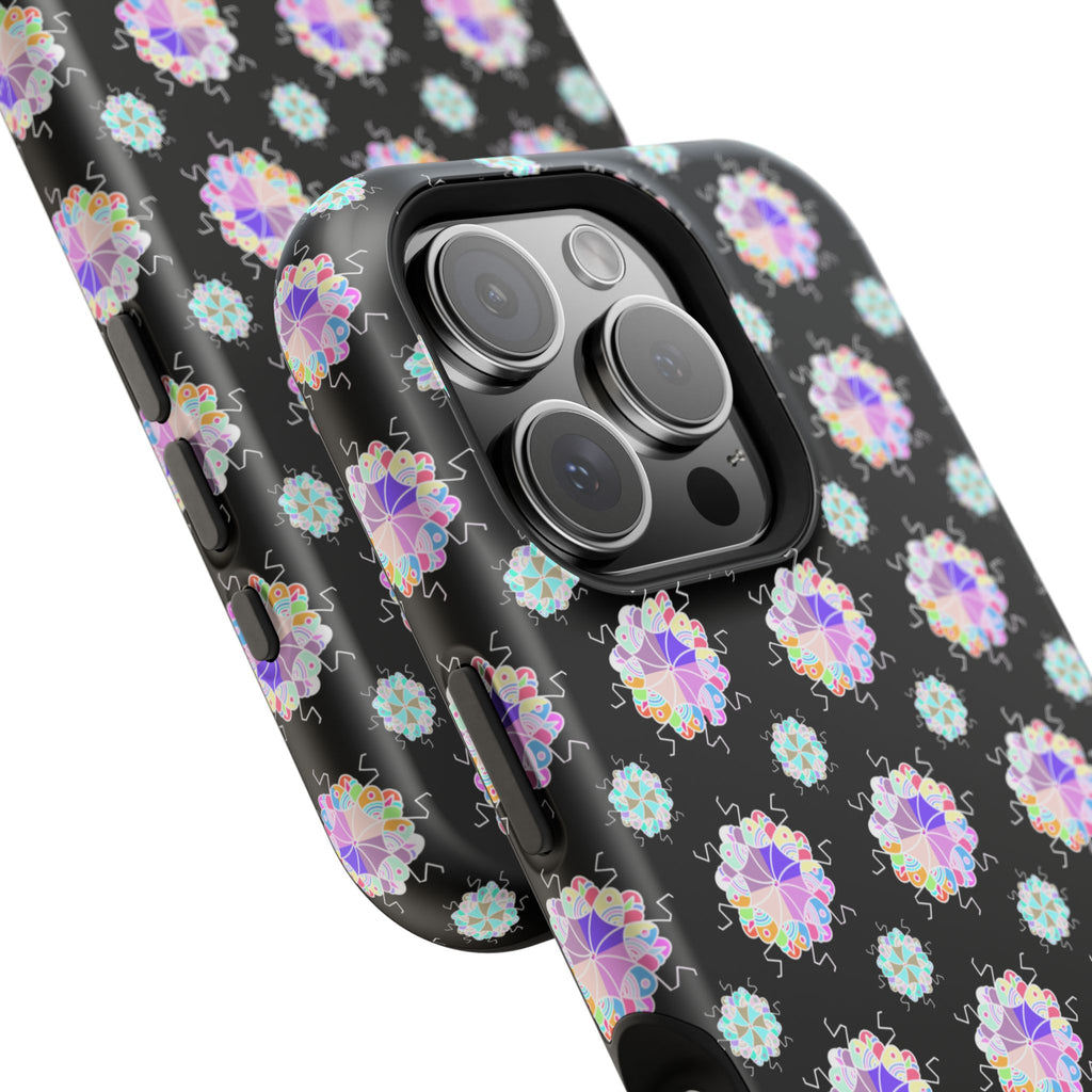 Floral Mosaic Magnetic Impact Phone Case
