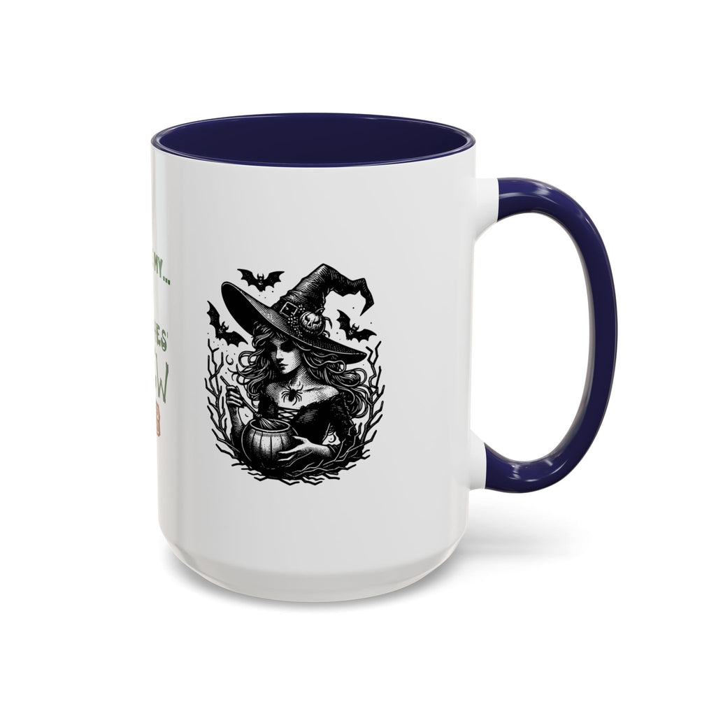 Witches Brew Coffee Mug — 'Not Before My Witches Brew' Halloween Witch Cup