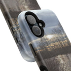 Phone Case — Moody Winter River Landscape Magnetic Impact-Resistant Case