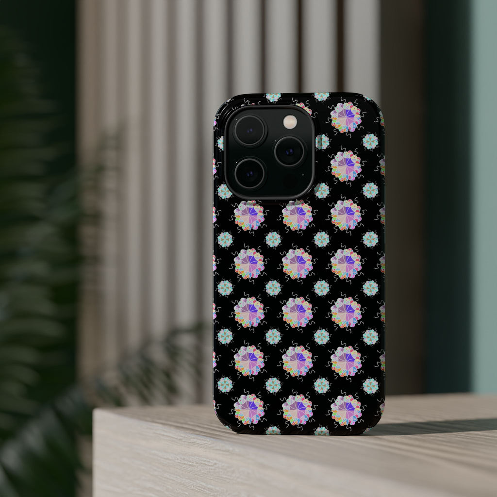 Floral Mosaic Magnetic Impact Phone Case