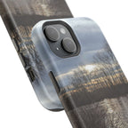 Phone Case — Moody Winter River Landscape Magnetic Impact-Resistant Case