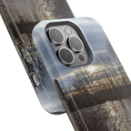 Phone Case — Moody Winter River Landscape Magnetic Impact-Resistant Case