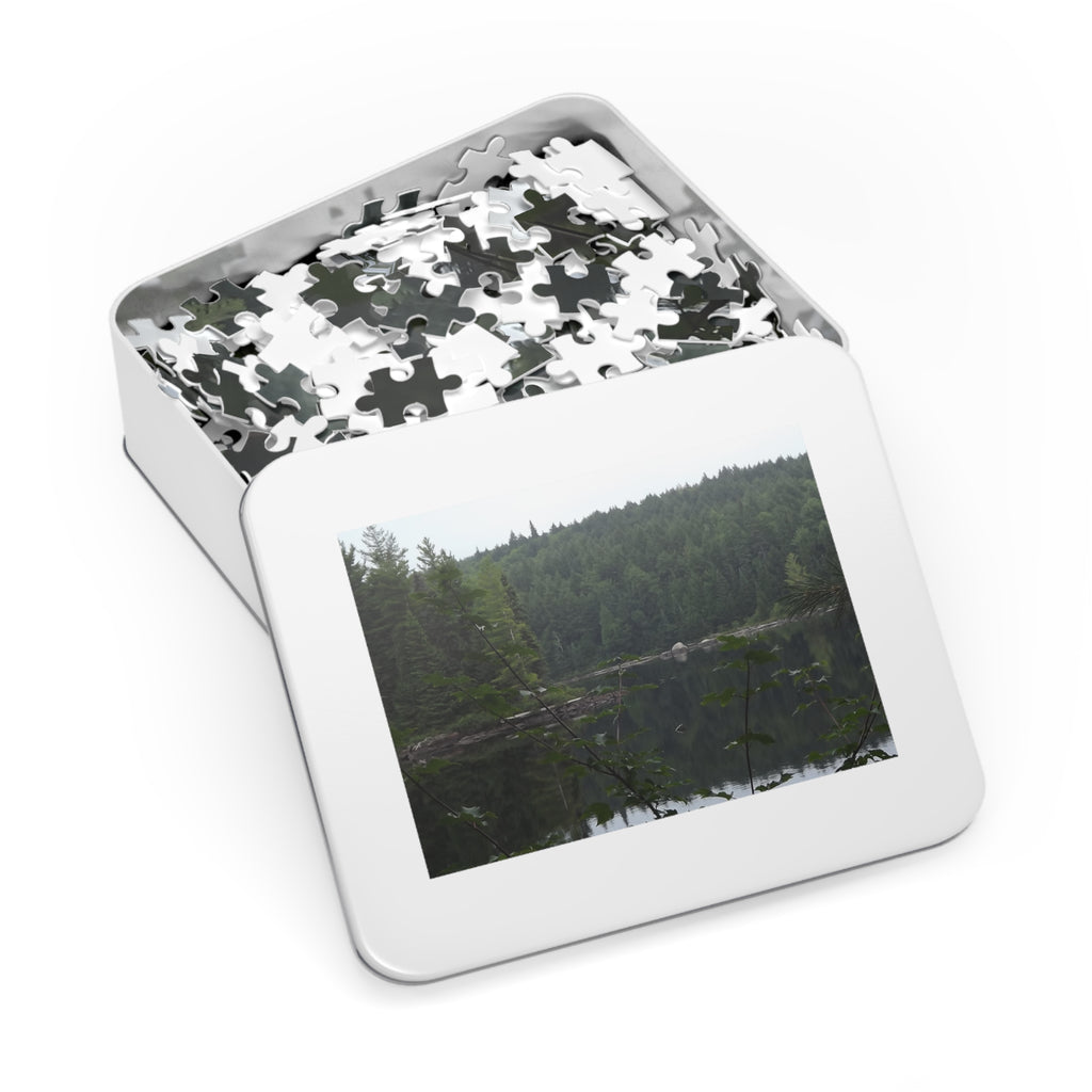 Lake Forest Landscape Jigsaw Puzzle