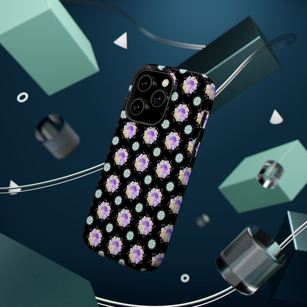 Floral Mosaic Magnetic Impact Phone Case