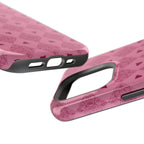 Pink Vintage Hearts Magnetic Impact-Resistant Phone Case