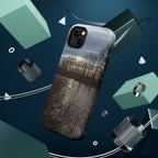 Phone Case — Moody Winter River Landscape Magnetic Impact-Resistant Case