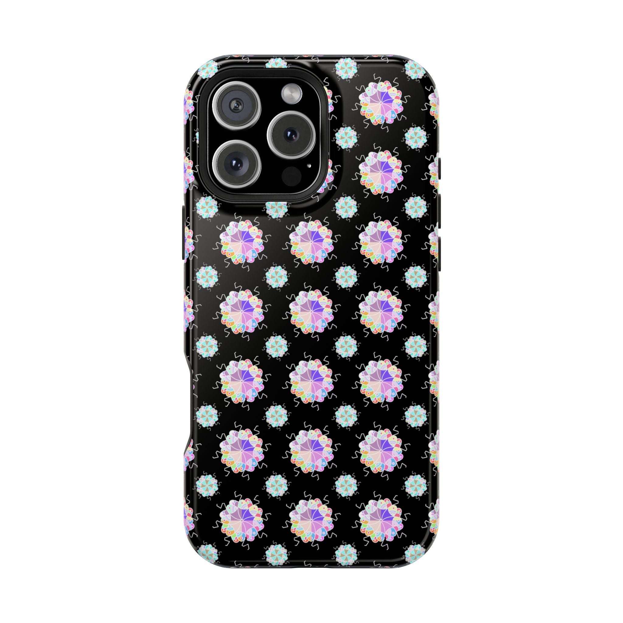 Floral Mosaic Magnetic Impact Phone Case