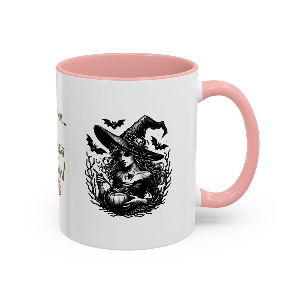 Witches Brew Coffee Mug — 'Not Before My Witches Brew' Halloween Witch Cup