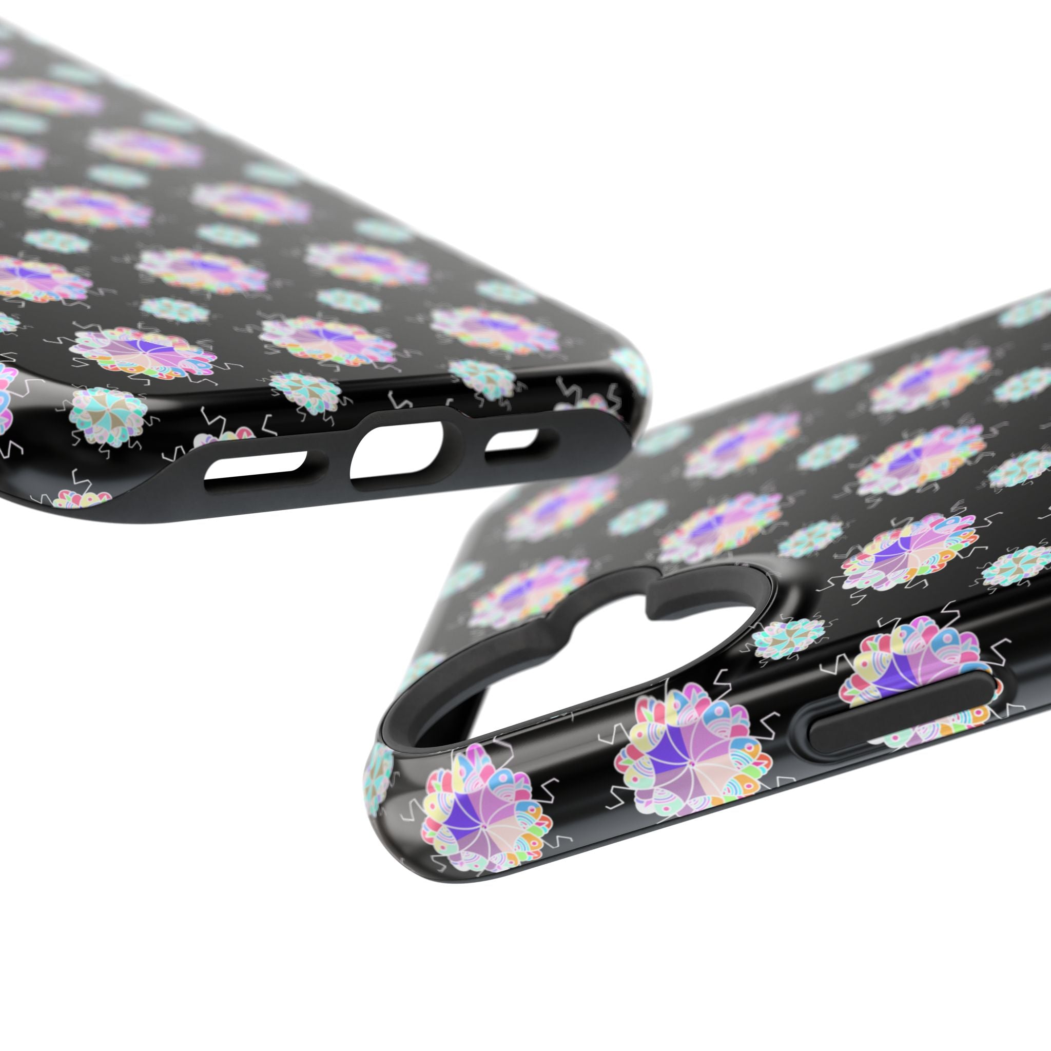 Floral Mosaic Magnetic Impact Phone Case