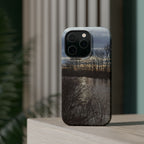 Phone Case — Moody Winter River Landscape Magnetic Impact-Resistant Case