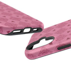Pink Vintage Hearts Magnetic Impact-Resistant Phone Case
