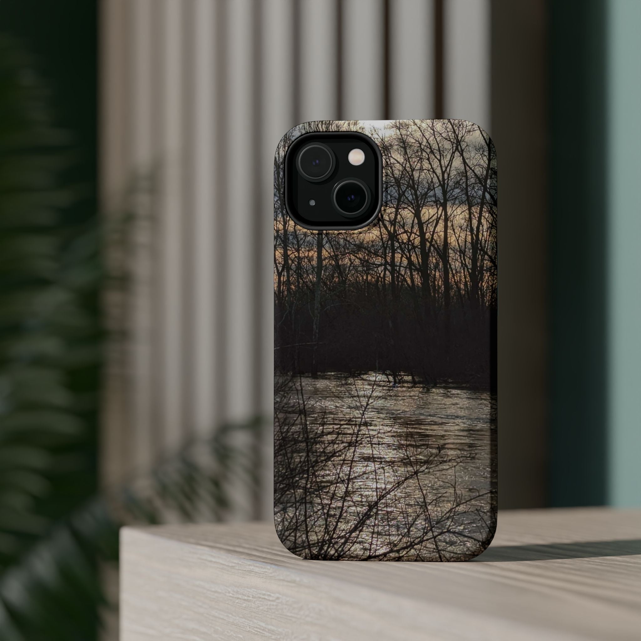 Phone Case — River Sunset Wilderness Magnetic Impact-Resistant Case