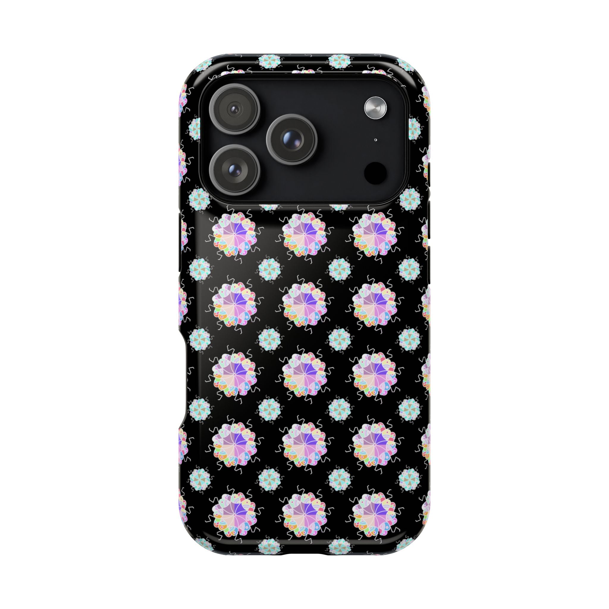 Floral Mosaic Magnetic Impact Phone Case