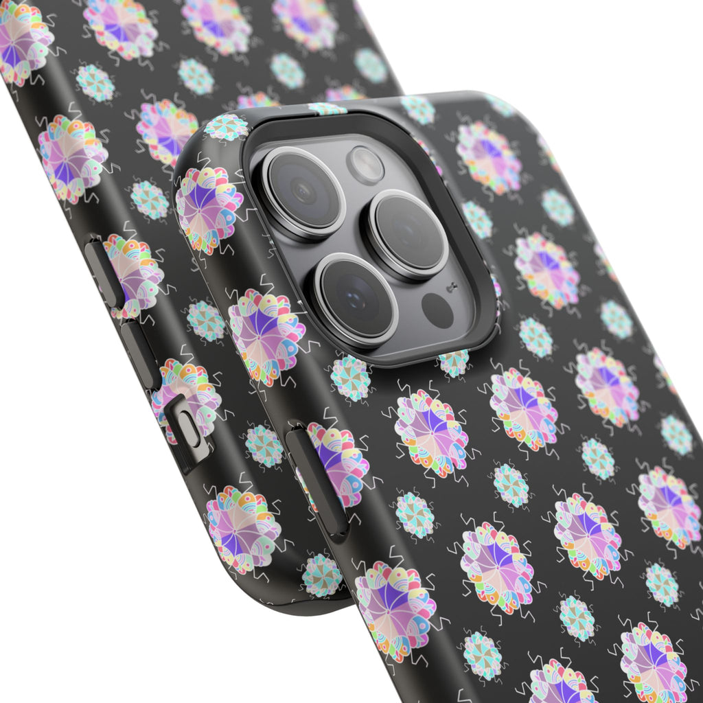 Floral Mosaic Magnetic Impact Phone Case