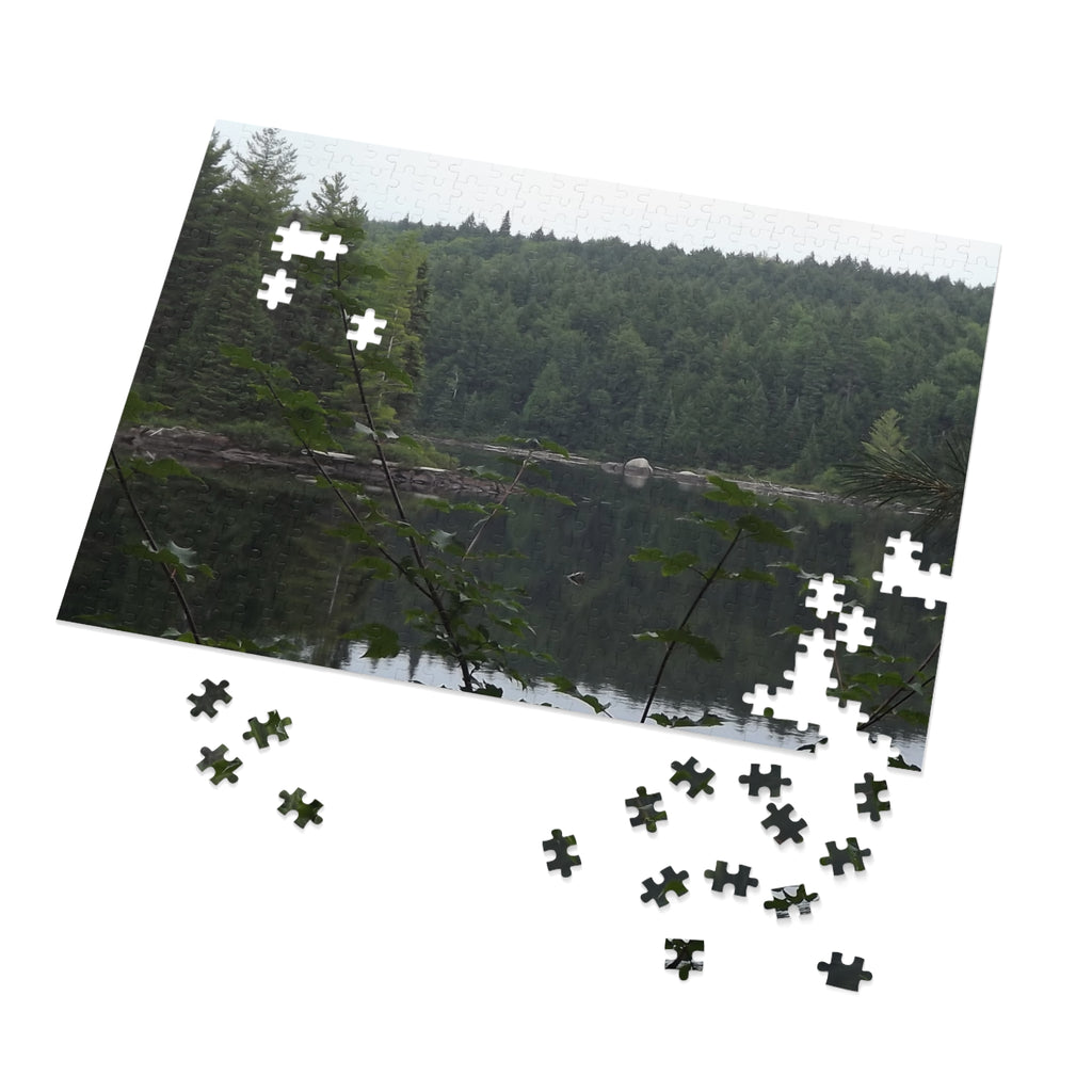 Lake Forest Landscape Jigsaw Puzzle