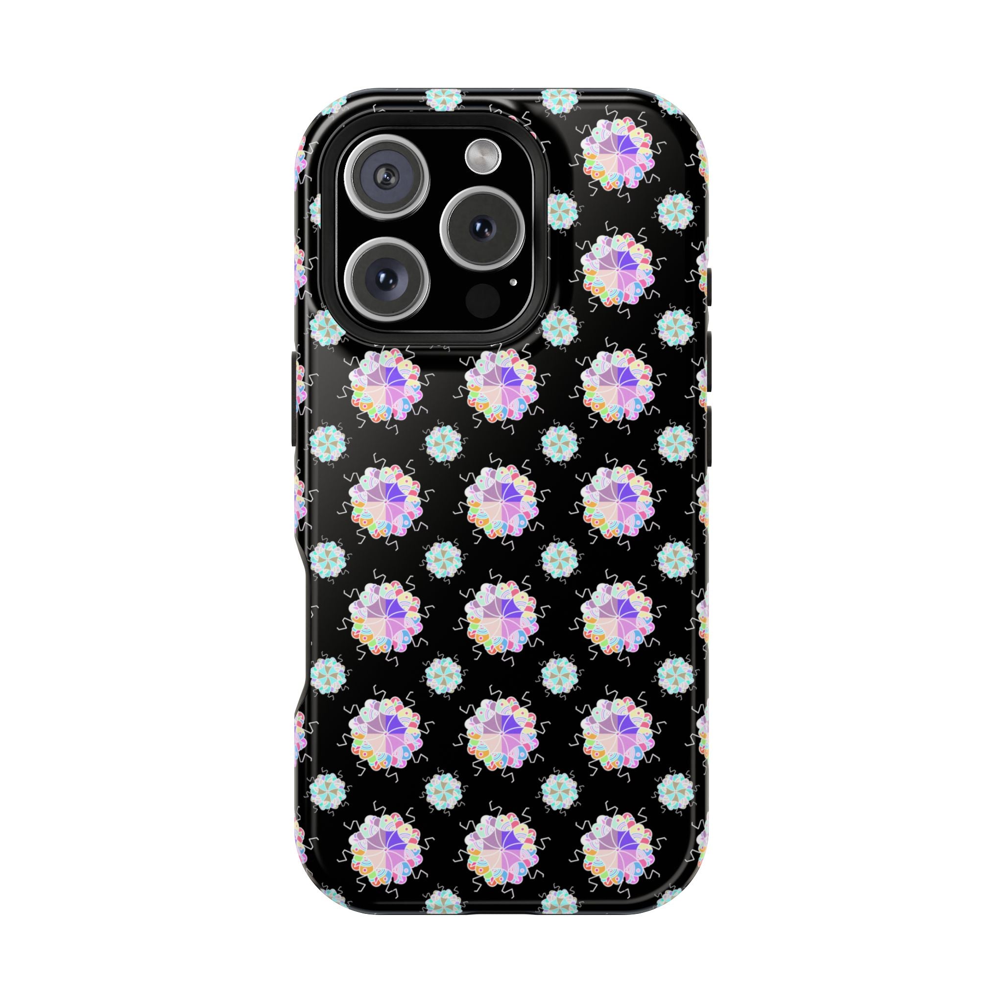 Floral Mosaic Magnetic Impact Phone Case