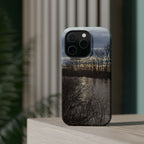 Phone Case — Moody Winter River Landscape Magnetic Impact-Resistant Case
