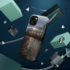 Phone Case — Moody Winter River Landscape Magnetic Impact-Resistant Case
