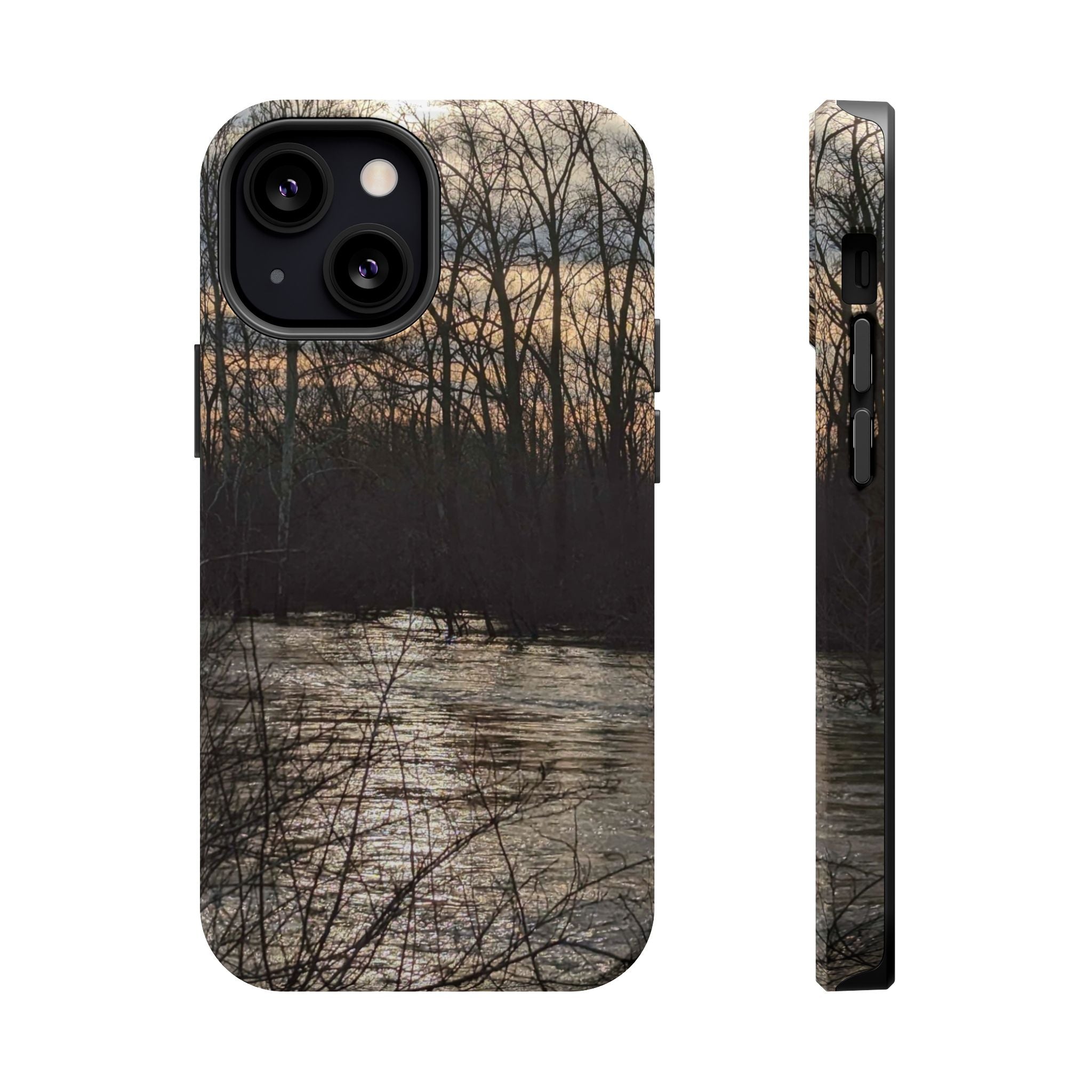Phone Case — River Sunset Wilderness Magnetic Impact-Resistant Case