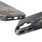 Winter Night Snow Road Magnetic Impact-Resistant Phone Case