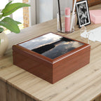 Lake Reflection Jewelry Box — Scenic Nature Keepsake Gift