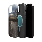 Phone Case — Moody Winter River Landscape Magnetic Impact-Resistant Case