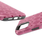 Pink Vintage Hearts Magnetic Impact-Resistant Phone Case
