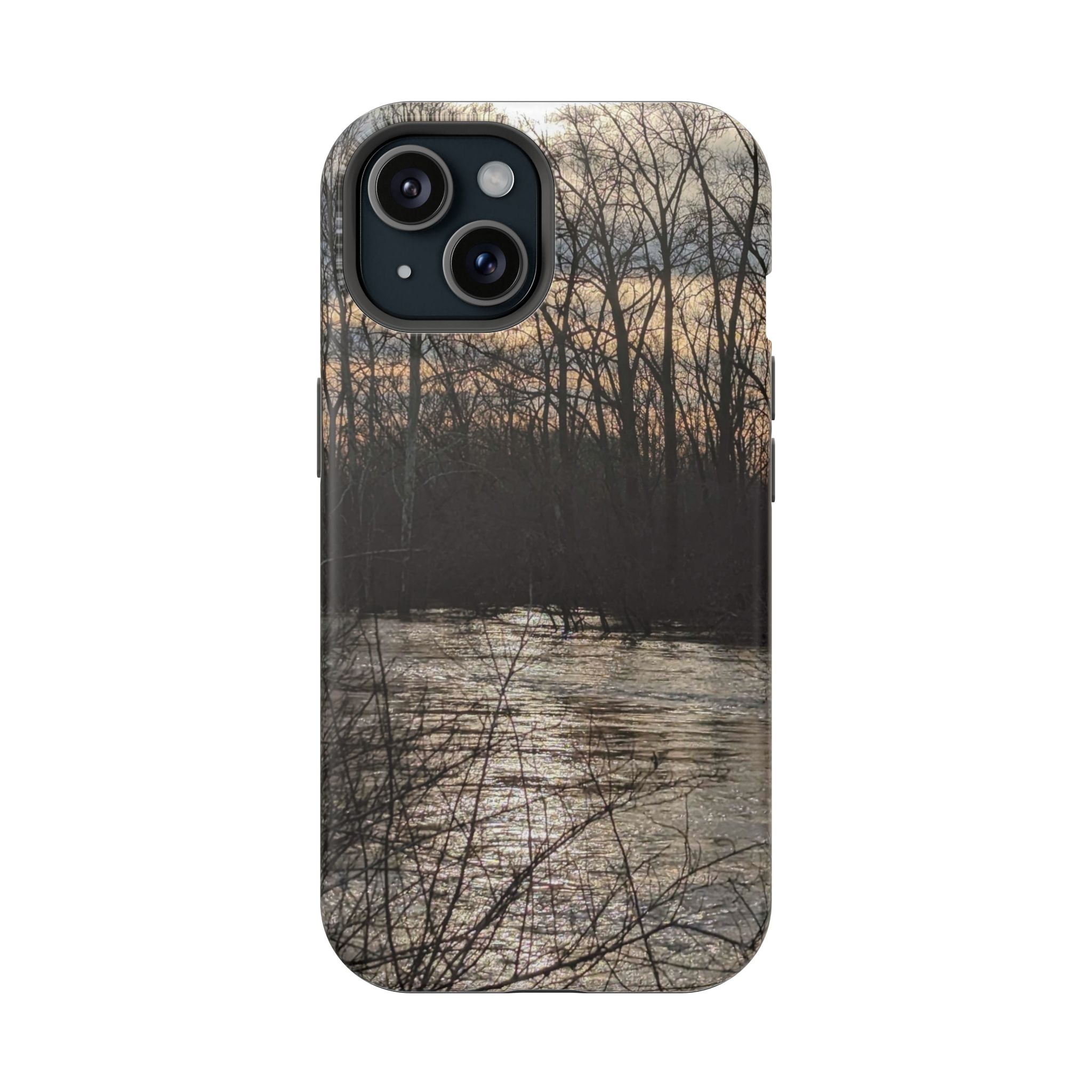 Phone Case — River Sunset Wilderness Magnetic Impact-Resistant Case