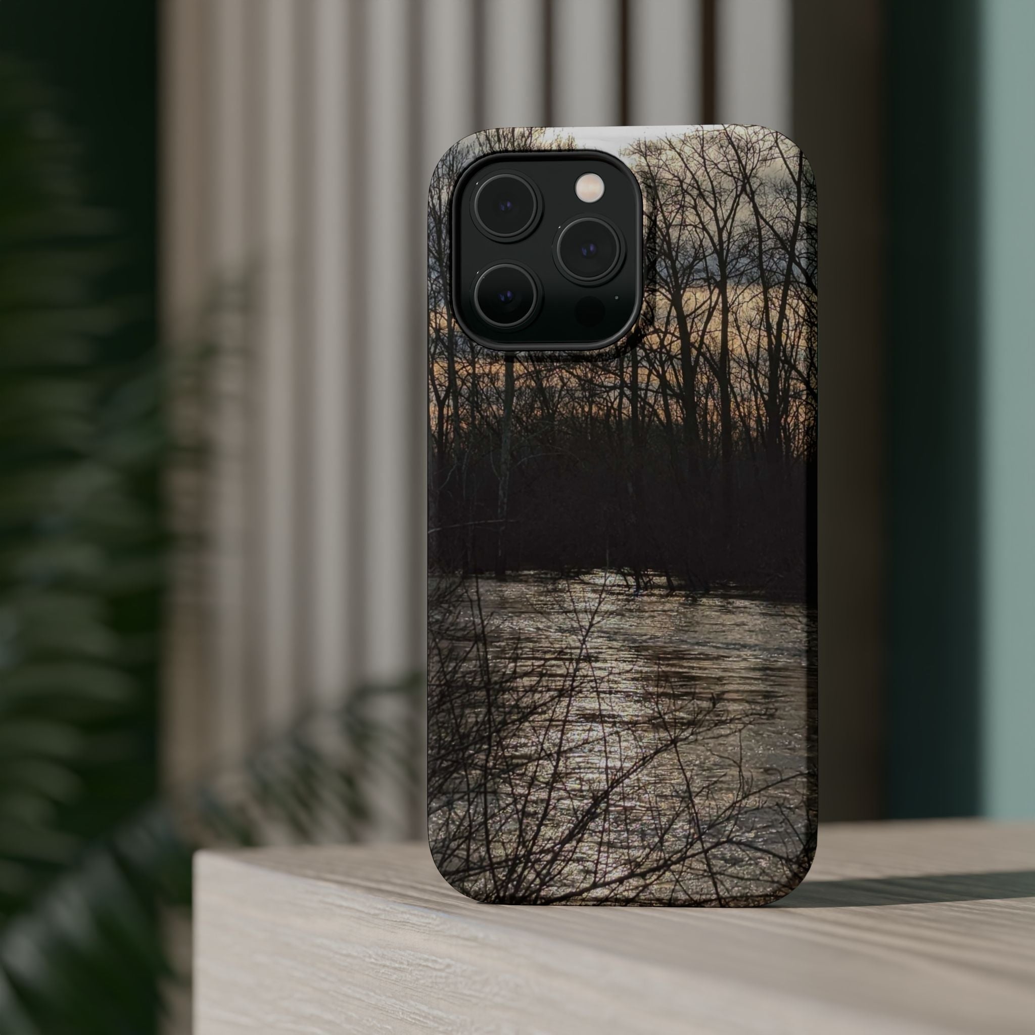 Phone Case — River Sunset Wilderness Magnetic Impact-Resistant Case