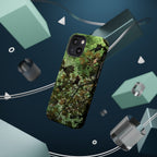 Camo Woodland Phone Case — Magnetic Impact‑Resistant iPhone Cover
