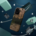 Nature River Sunset Phone Case — Magnetic Impact‑Resistant
