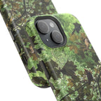 Camo Woodland Phone Case — Magnetic Impact‑Resistant iPhone Cover