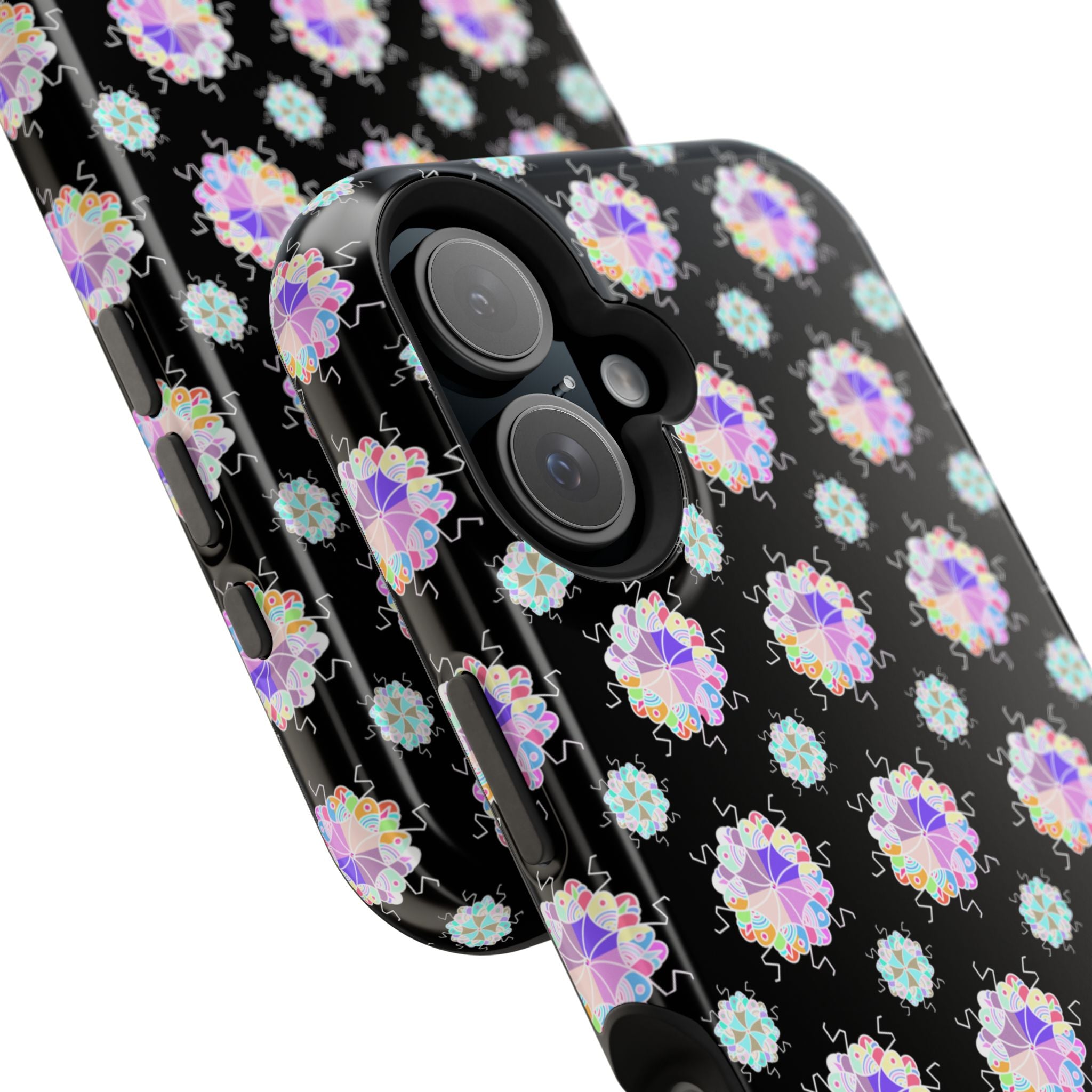 Floral Mosaic Magnetic Impact Phone Case