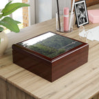 Forest Lake Jewelry Box – Scenic Nature Keepsake Box