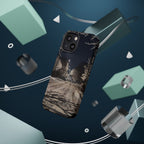 Winter Night Snow Road Magnetic Impact-Resistant Phone Case