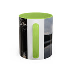 Lake Sunset Accent Coffee Mug — Scenic Reflection Photography 11/15oz
