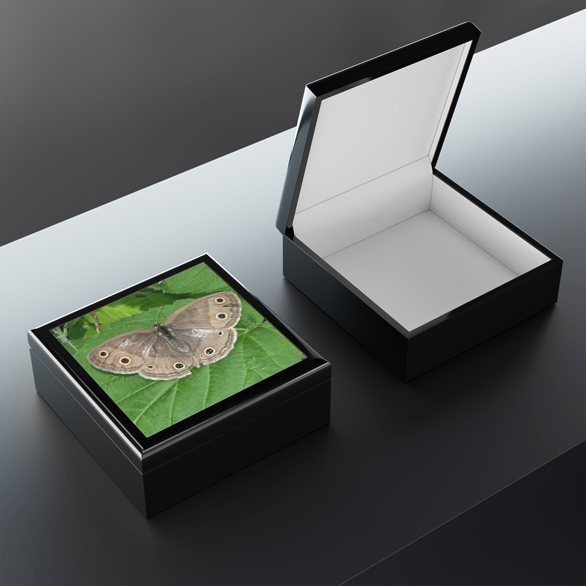 Butterfly Jewelry Box - Nature Photo Keepsake Box